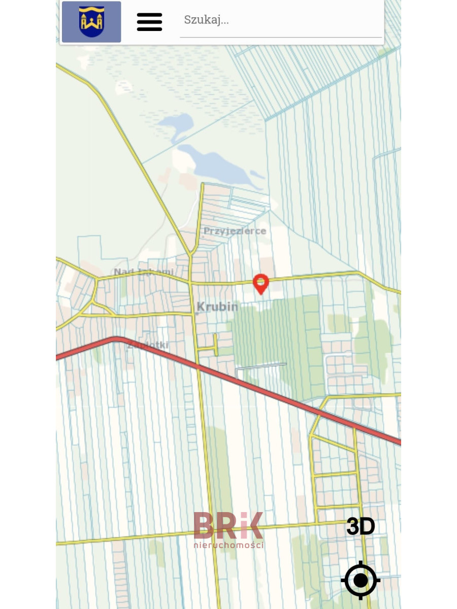 powiat legionowski, Krubin, Jeziorna, Działka budowlana 2032 m2, MPZP