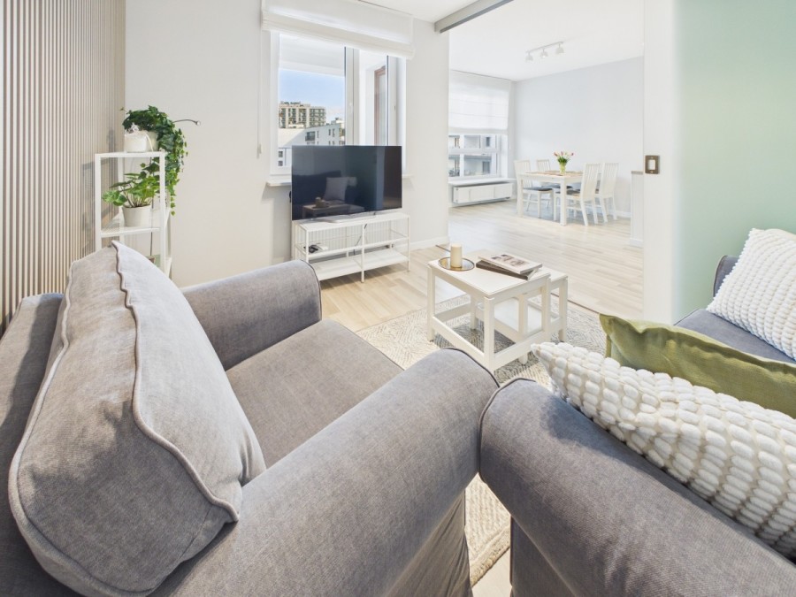 Warszawa, Praga-Południe Gocław, Jana Nowaka-Jeziorańskiego, 3 pokoje | 2 balkony | Klimatyzacja, Garaż, Cisza