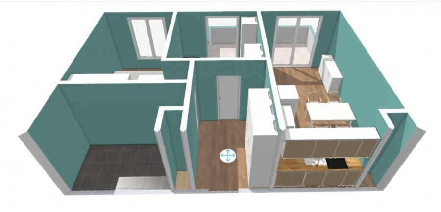 Warszawa, Praga-Południe Gocław, Gen. Tadeusza Bora-Komorowskiego, 3 pokoje | Osiedle Saska | Balkon | Garaż |Ochrona