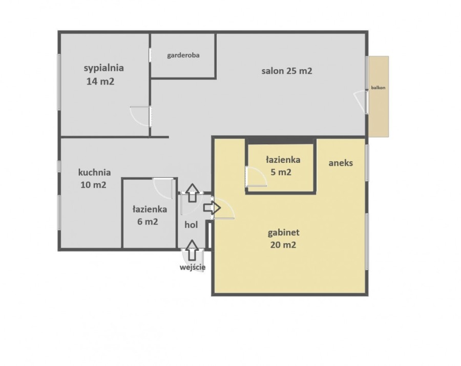 Warszawa, Ochota, Nowowiejska, MIESZKANIE i obok BIURO w jednym! Zobacz plan!