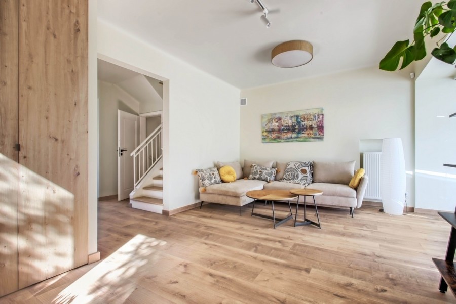 Warszawa, Mokotów Wyględów, Wyjątkowy dom - skrajny segment, Wołoska