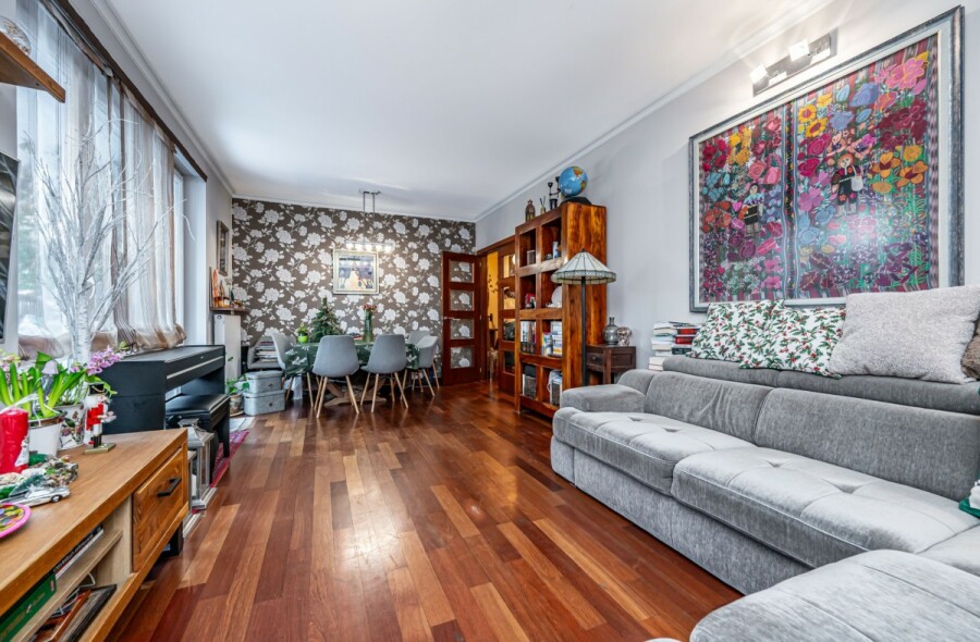 Warszawa, Mokotów, Rajska, Mieszkanie na parterze na Marinie Mokotów z ogródk