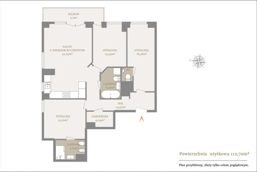 Warszawa, Mokotów Wierzbno, Puławska, Eleganckie, Umeblowane 4 Pokoje Mokotów Przy Park