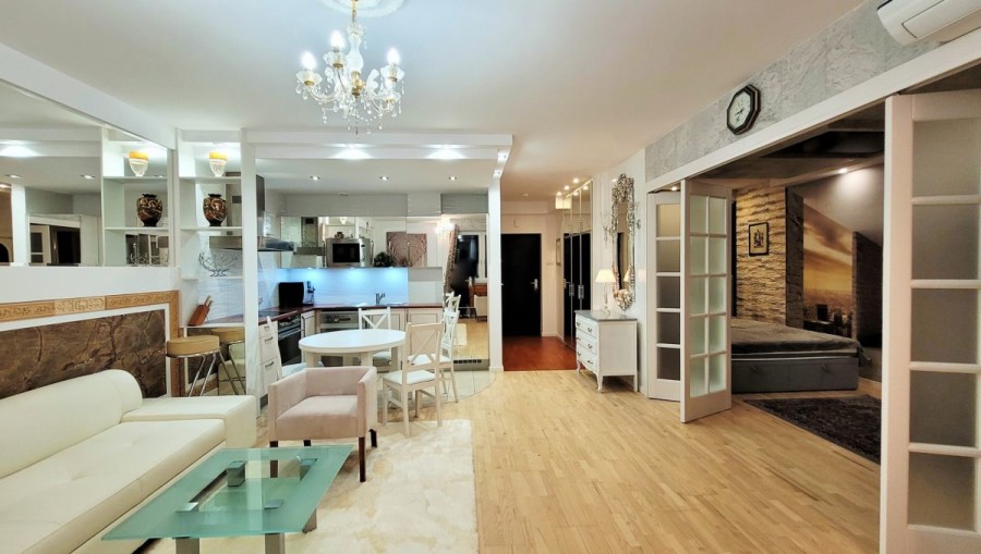 Warszawa, Mokotów, Pory, Dwupokojowe mieszkanie z klimatyzacją do wynajęcia