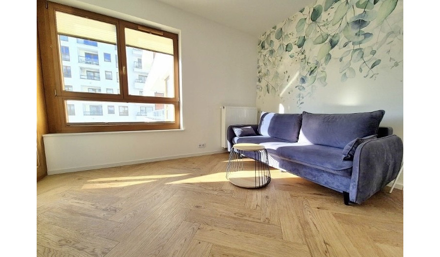 Warszawa, Mokotów, Konstruktorska, Nowoczesne studio 34 m² z balkonem | 2022 rok | Ga