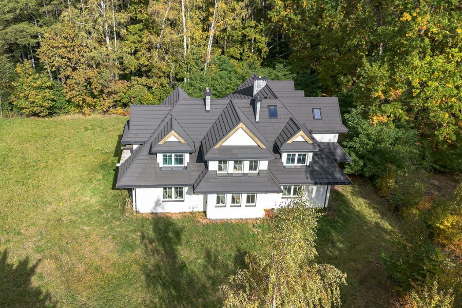 Warszawa, Wawer Radość, Podmokła, Rezydencja 375 m2 wśród sosen – Wawer, dzi. 2500