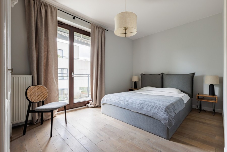 Warszawa, Wilanów Zawady, Bruzdowa, Przestronny stylowy apartament | Plac Vogla