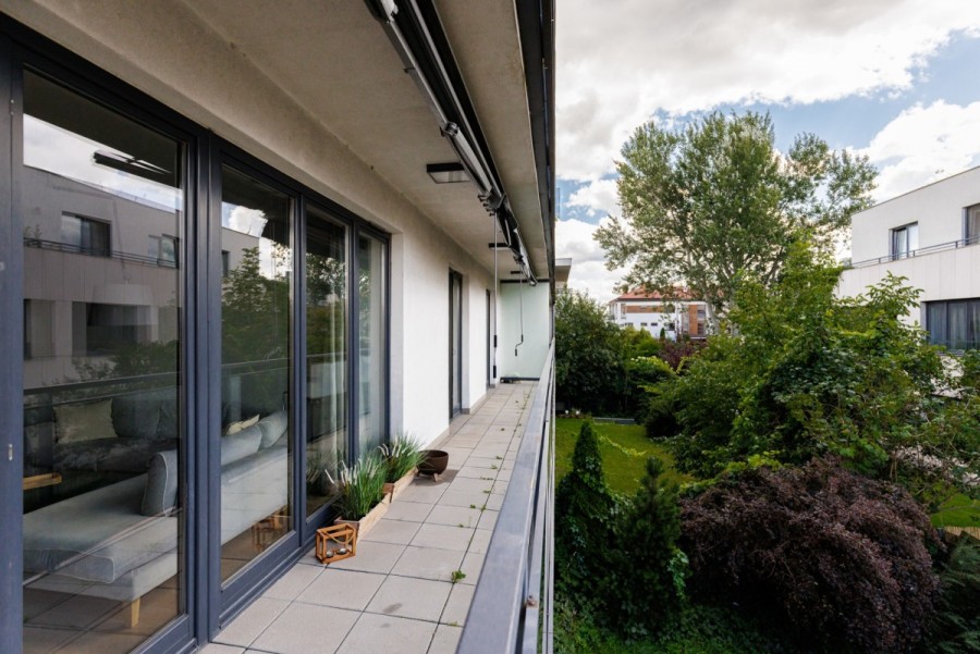 Warszawa, Wilanów Zawady, Bruzdowa, Przestronny stylowy apartament | Plac Vogla