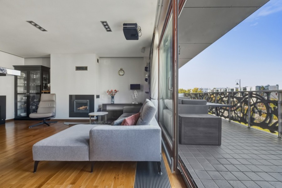 Warszawa, Wilanów, Franciszka Klimczaka, Taras / Kominek / 3 miejsca / Top Wyposażenie