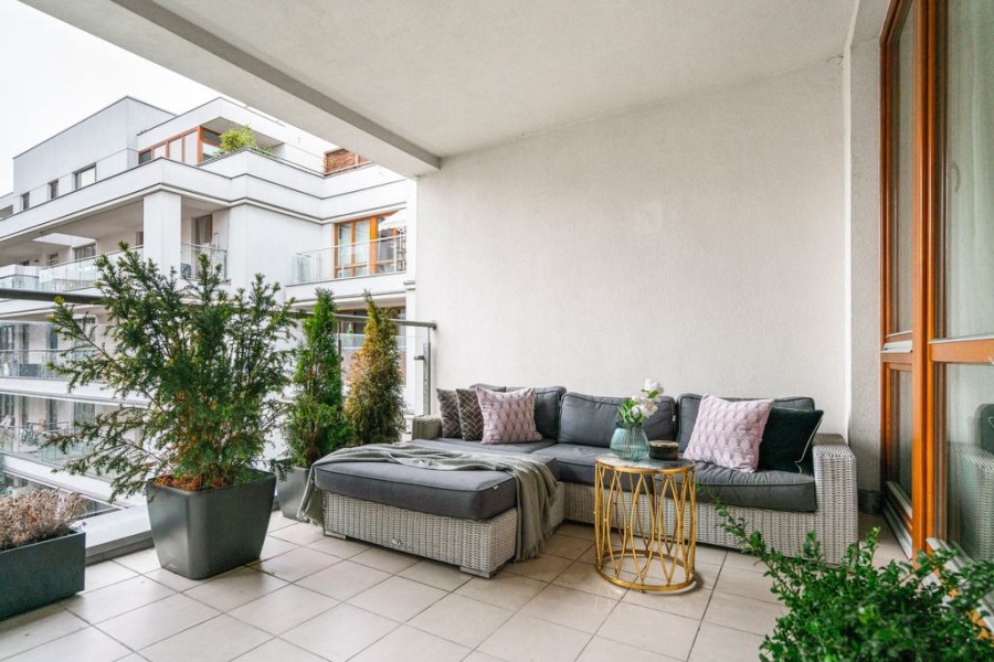 Warszawa, Wilanów Błonia Wilanowskie, Sarmacka, Przestronne 4 pokoje 117 m² Wilanów One