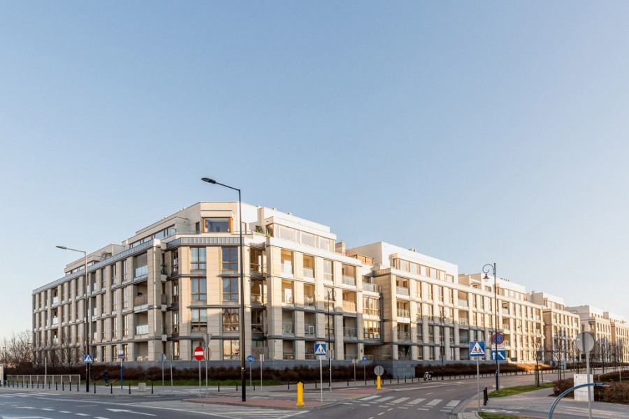 Warszawa, Wilanów Błonia Wilanowskie, Sarmacka, Przestronne 4 pokoje 117 m² Wilanów One