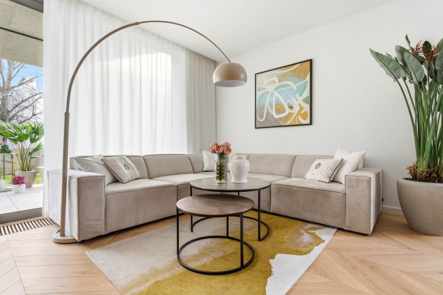 Warszawa, Wilanów, Na sprzedaż luksusowy apartament z ogrodem Wilanów