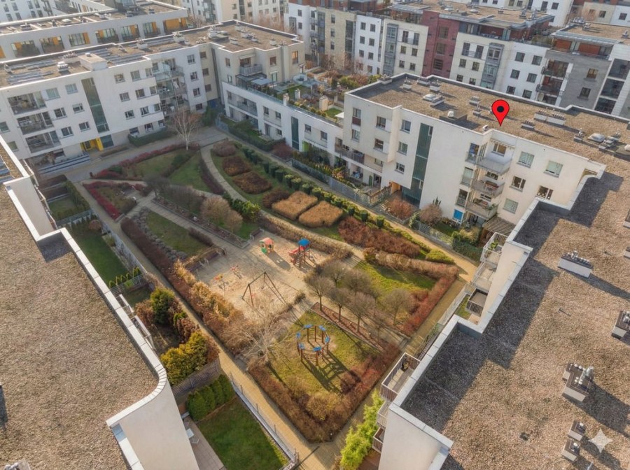 Warszawa, Wilanów, Kazachska, Ostatnie piętro 3 pokoje 2 msc parkingowe