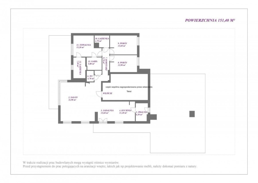 Warszawa, Wilanów, Sarmacka, Penthouse 147m2, 4 pokoje, taras 139m2, winda bezp