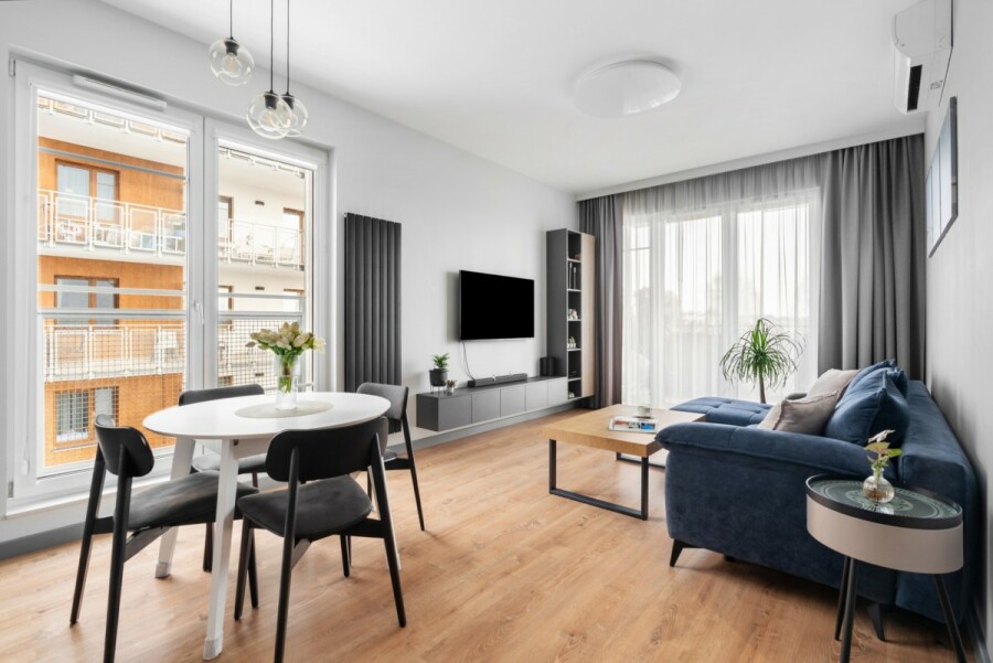 Warszawa, Białołęka, Geodezyjna, Wysoki standard | Klimatyzacja | Balkon z widokiem