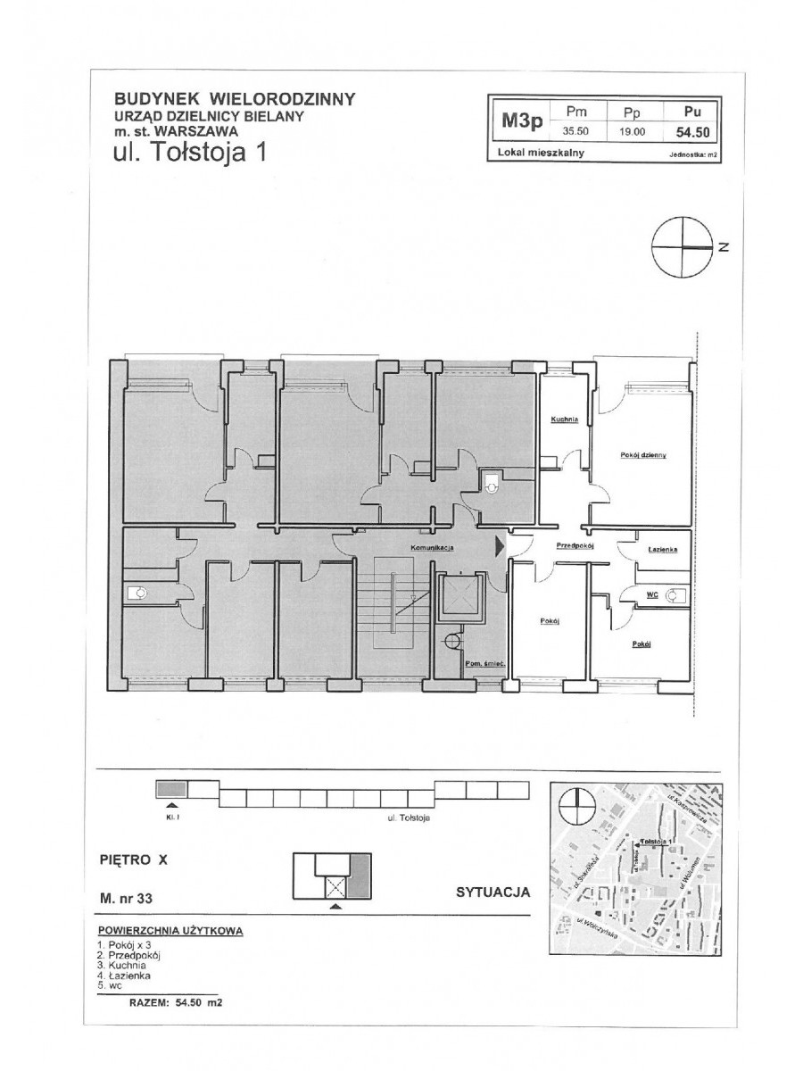 Warszawa, Bielany, Lwa Tołstoja, 3-pokoje | Bielany | Stawy Brustmana | Metro |