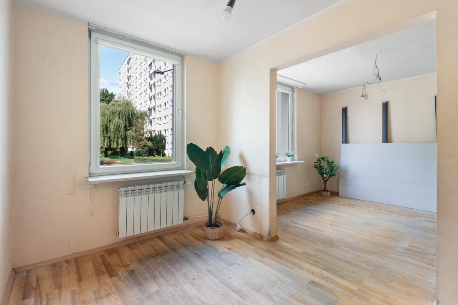 Warszawa, Praga-Północ, Łomżyńska, Dwustronne M3 z potencjałem wśród zielenii