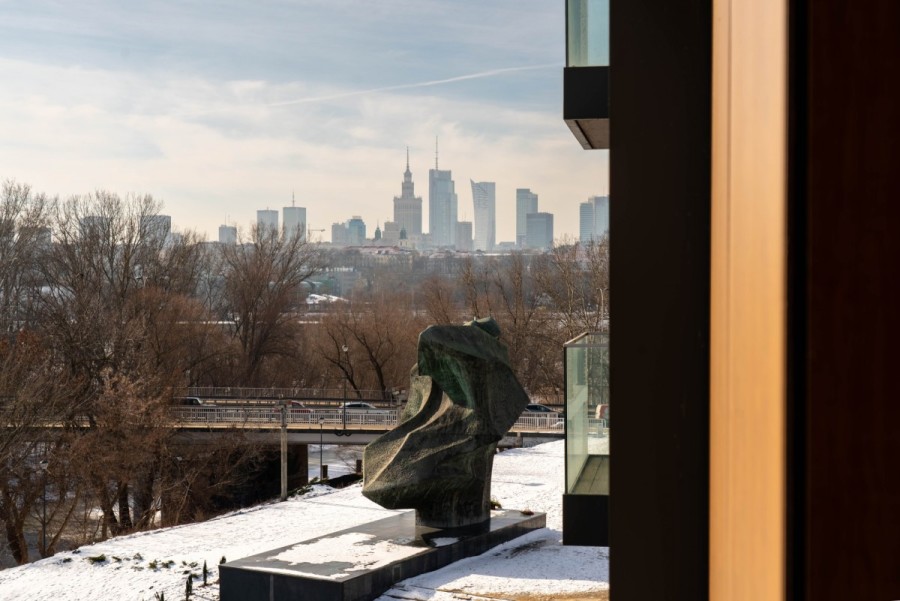 Warszawa, Praga-Północ, Stefana Okrzei, Port Praski | Apartament z panoramą Warszawy