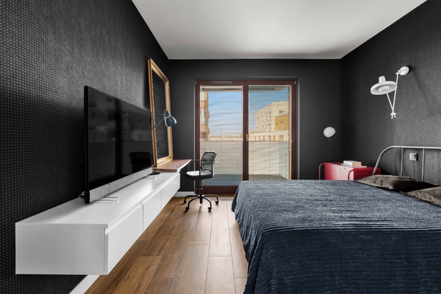 Warszawa, Praga-Północ, Stefana Okrzei, Port Praski | Apartament z panoramą Warszawy