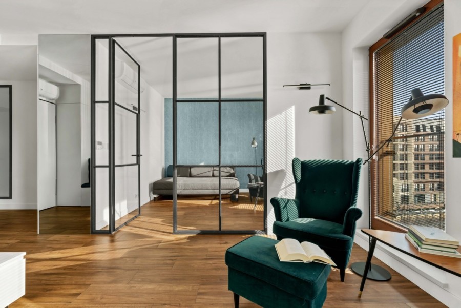 Warszawa, Praga-Północ, Stefana Okrzei, Port Praski | Apartament z panoramą Warszawy