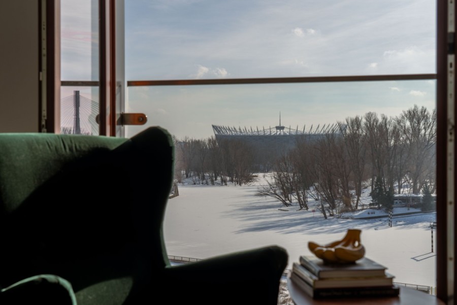 Warszawa, Praga-Północ, Stefana Okrzei, Port Praski | Apartament z panoramą Warszawy