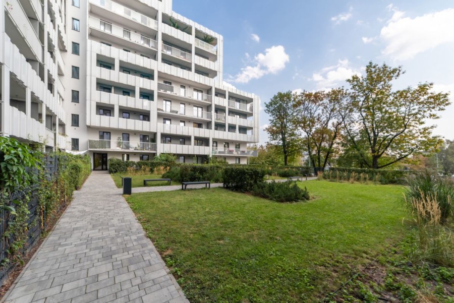 Warszawa, Praga-Południe Kamionek, Żupnicza, Mieszkanie z dużą loggią na Soho Factory *Kamionek