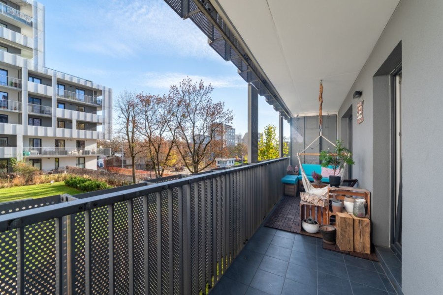 Warszawa, Praga-Południe Kamionek, Żupnicza, Mieszkanie z dużą loggią na Soho Factory *Kamionek