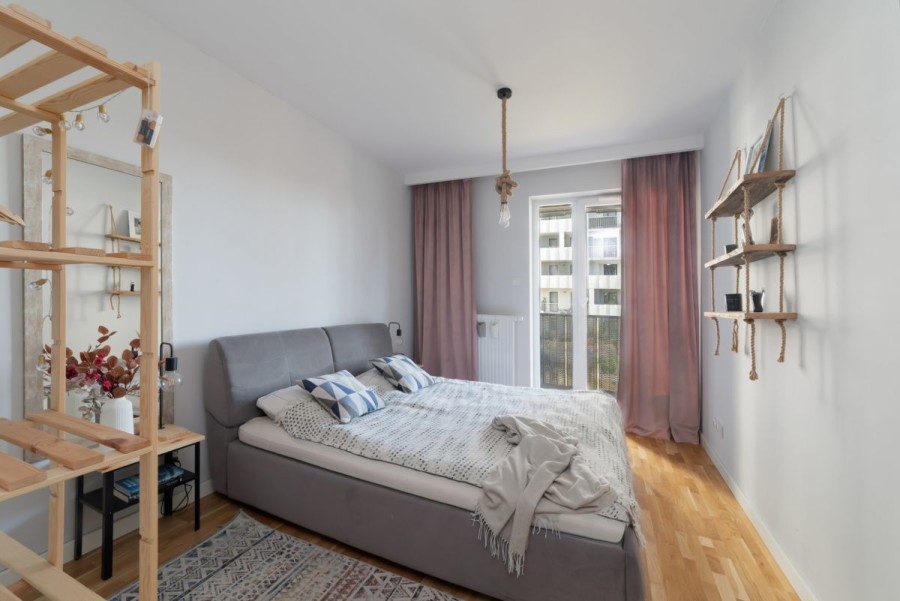 Warszawa, Praga-Południe Kamionek, Żupnicza, Mieszkanie z dużą loggią na Soho Factory *Kamionek