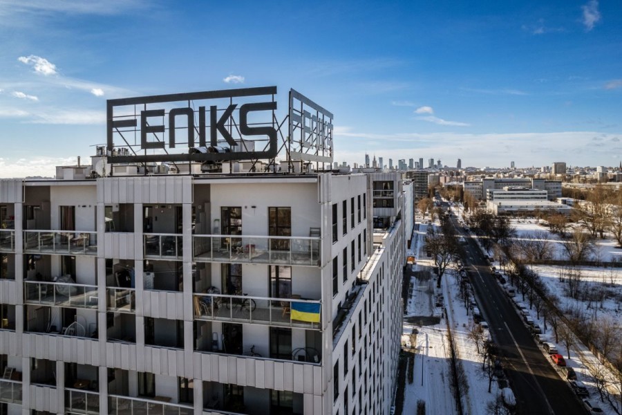 Warszawa, Praga-Południe Kamionek, Żupnicza, Mieszkanie z dużą loggią na Soho Factory *Kamionek