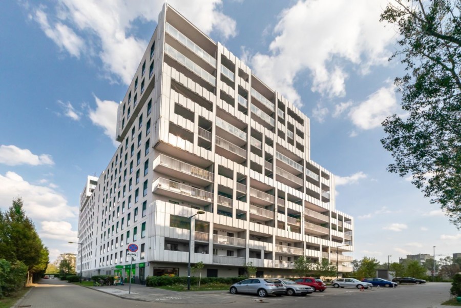 Warszawa, Praga-Południe Kamionek, Żupnicza, Mieszkanie z dużą loggią na Soho Factory *Kamionek