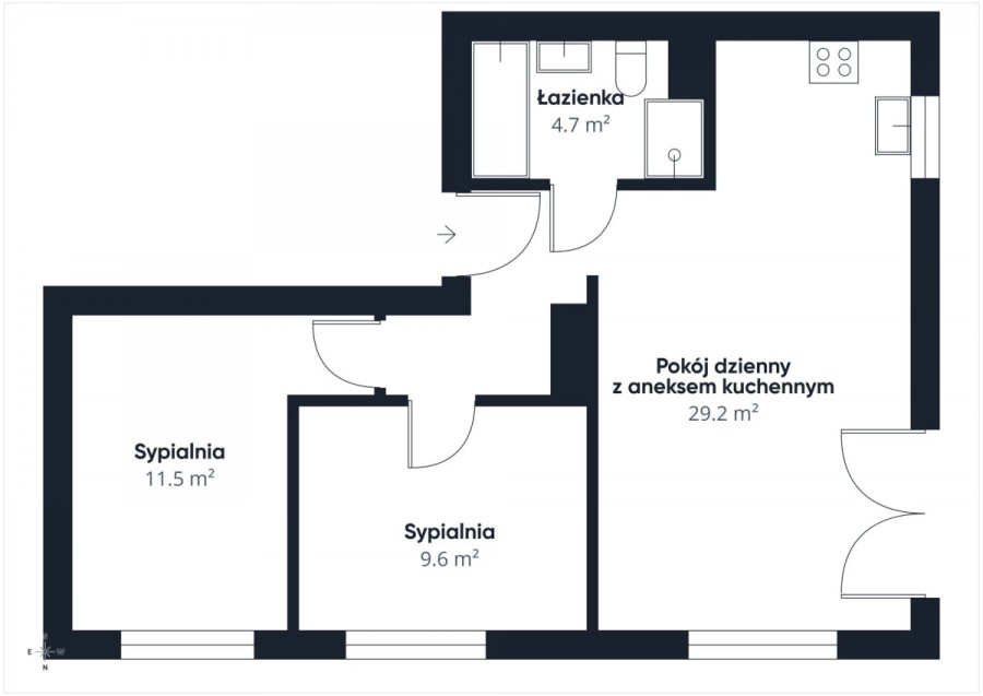Warszawa, Praga-Południe, Mińska, Trzy pokoje | ogródek | osiedle zamknięte