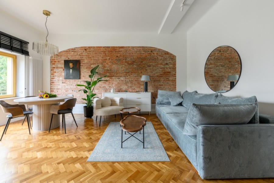 Warszawa, Praga-Południe Saska Kępa, Stylowe 4 pok., 95 m² w kamienicy na Saskiej Kępie