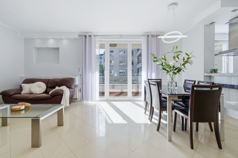 Warszawa, Mokotów, Przejazd, Marina Mokotów | Dwustronne | 4 pokoje | Garaż