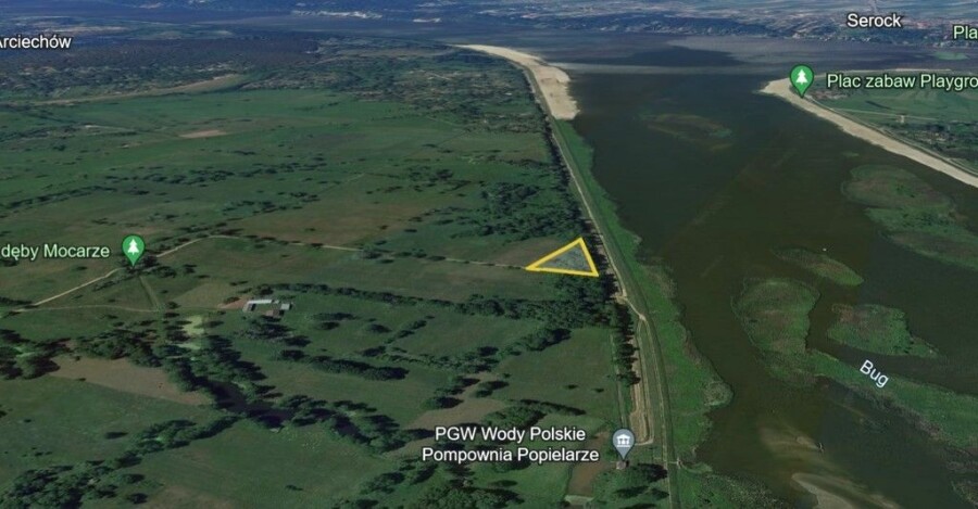 powiat wołomiński, Arciechów, Przy linii brzegowej Bugu!