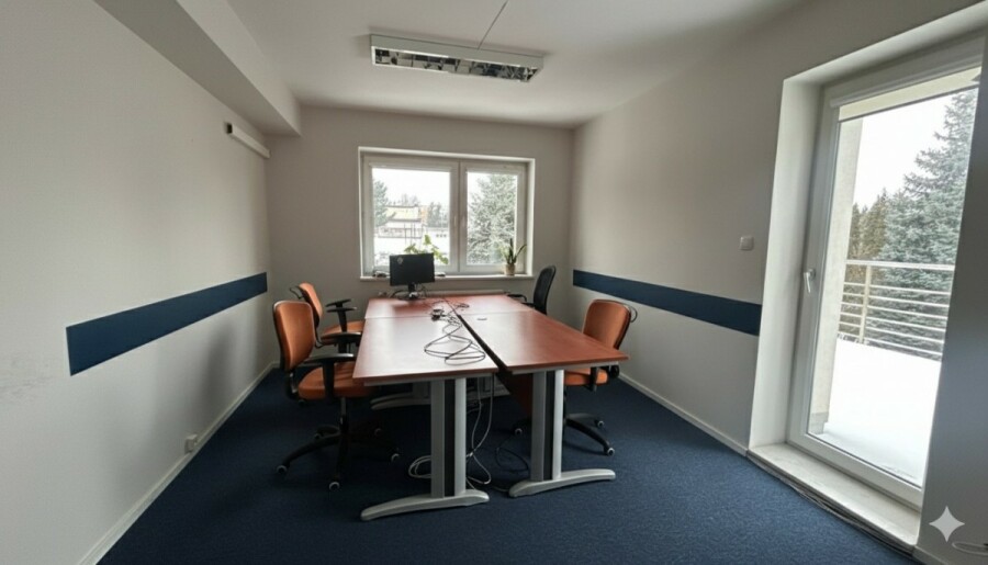 Warszawa, Mokotów, Rolna, Wynajem piętra/biura z tarasem i ogródkiem