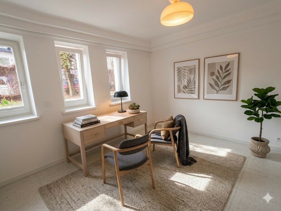 Warszawa, Mokotów, 2 pokoje w kamienicy