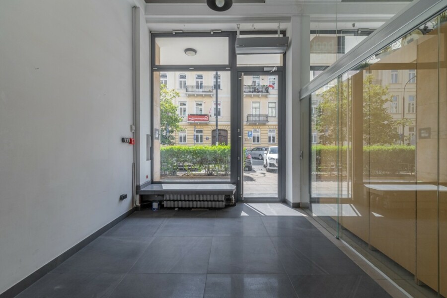 Warszawa, Śródmieście Południowe, Wiejska, Wiejska 14 | Lokal z wejściem od ulicy