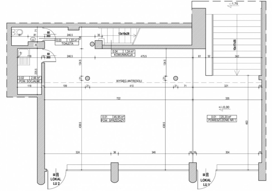 Warszawa, Śródmieście Południowe, Wiejska, Wiejska 14 | Lokal z wejściem od ulicy