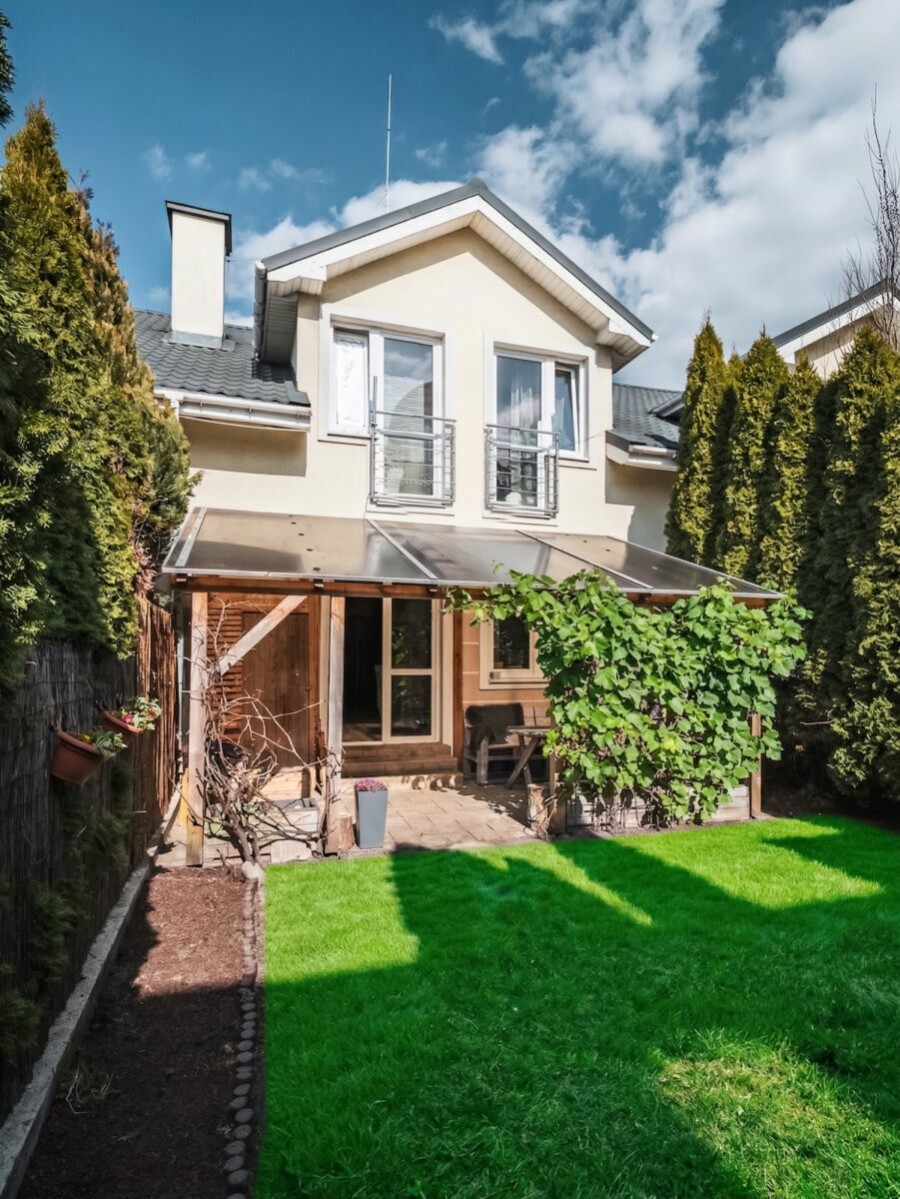 powiat Warszawa, Warszawa, Dom szeregowy z pięknym ogrodem Wawer