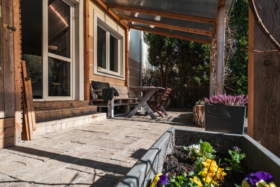 powiat Warszawa, Warszawa, Przylaszczkowa, Dom szeregowy z pięknym ogrodem Wawer