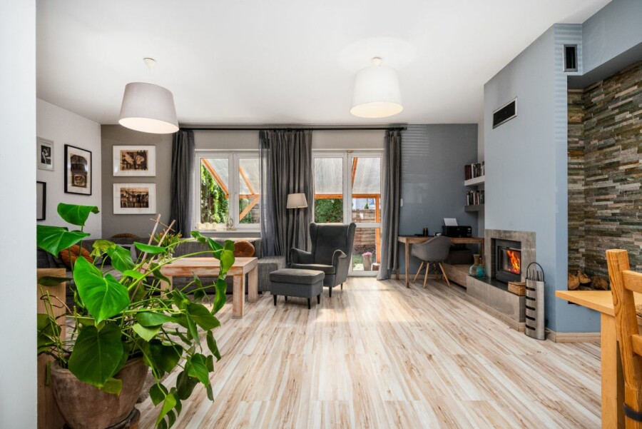 powiat Warszawa, Warszawa, Przylaszczkowa, Dom szeregowy z pięknym ogrodem Wawer