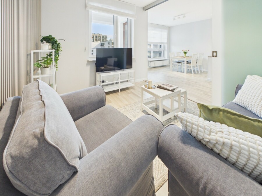 Warszawa, Praga-Południe Gocław, Jana Nowaka-Jeziorańskiego, 3 pokoje | 2 balkony | Klimatyzacja, Garaż, Cisza