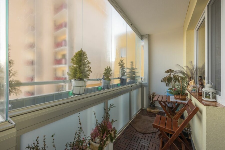 Warszawa, Praga-Południe, Stanisława Mikołajczyka, Dwustronne Zabudowany Balkon 7,5m2 CH Promenada