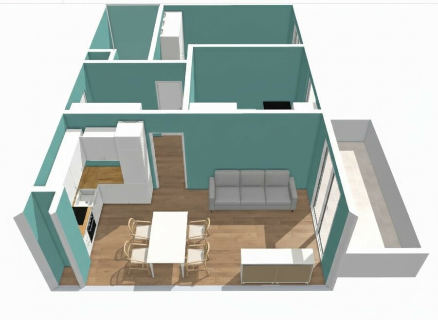 Warszawa, Praga-Południe Gocław, Gen. Tadeusza Bora-Komorowskiego, 3 pokoje | Osiedle Saska | Balkon | Garaż |Ochrona