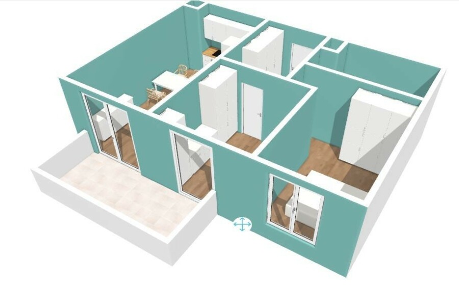 Warszawa, Praga-Południe Gocław, Gen. Tadeusza Bora-Komorowskiego, 3 pokoje | Osiedle Saska | Balkon | Garaż |Ochrona