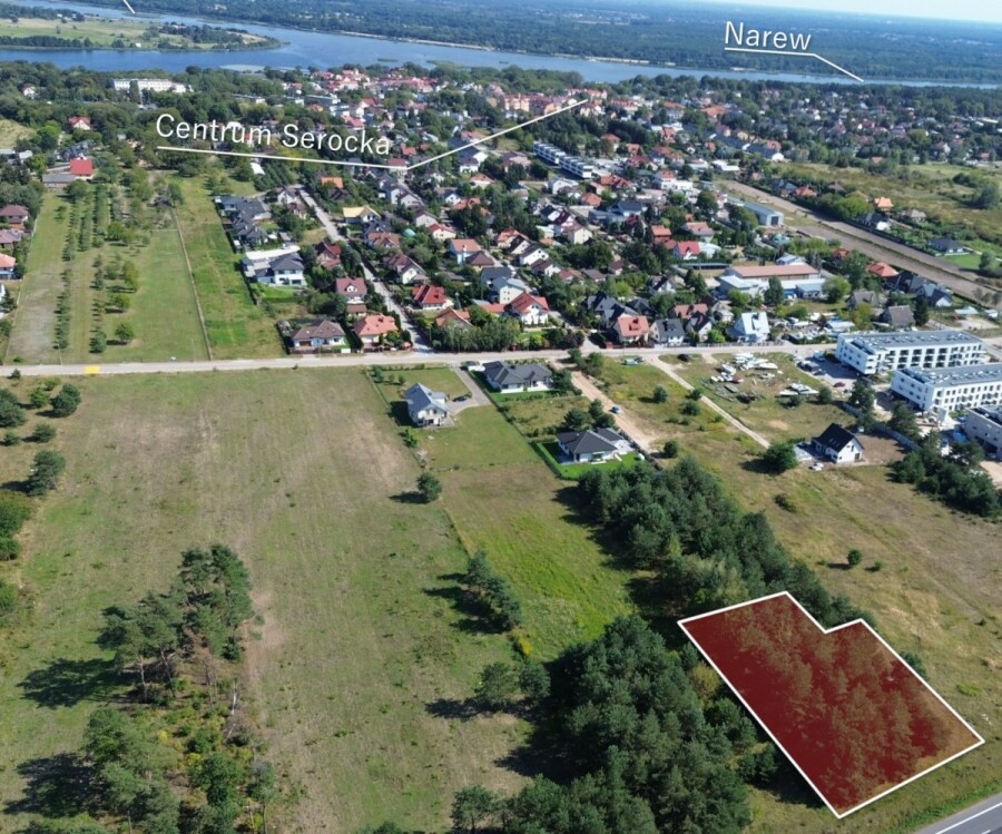 powiat legionowski, Serock, Działka budowlana w Serocku w dobrej cenie