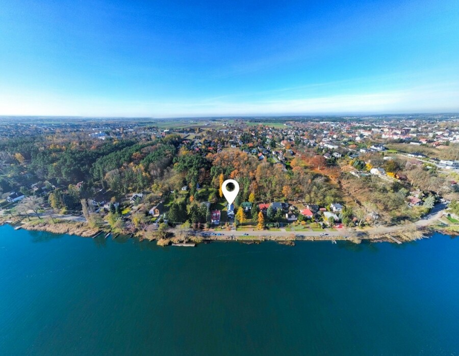 powiat legionowski, Serock, Rybaki, Bajkowy widok na jezioro w 1 linii brzegowej