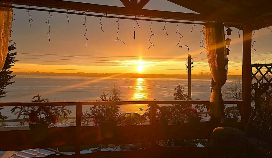 powiat legionowski, Serock, Rybaki, Bajkowy widok na jezioro w 1 linii brzegowej