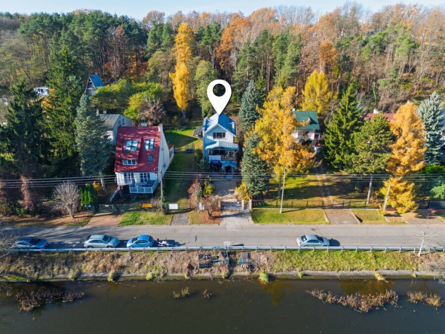 powiat legionowski, Serock, Rybaki, Bajkowy widok na jezioro w 1 linii brzegowej