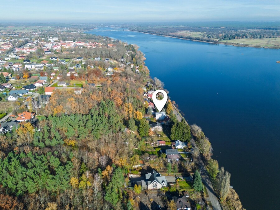 powiat legionowski, Serock, Rybaki, Bajkowy widok na jezioro w 1 linii brzegowej